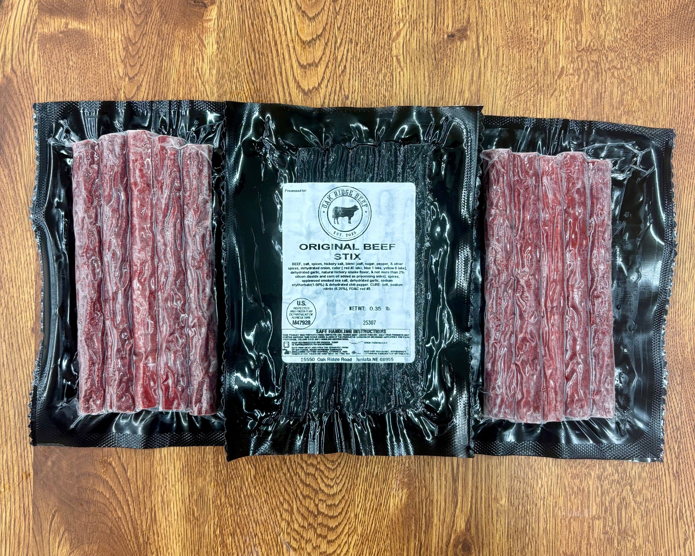 Beef Sticks snacks nebraska raised beef