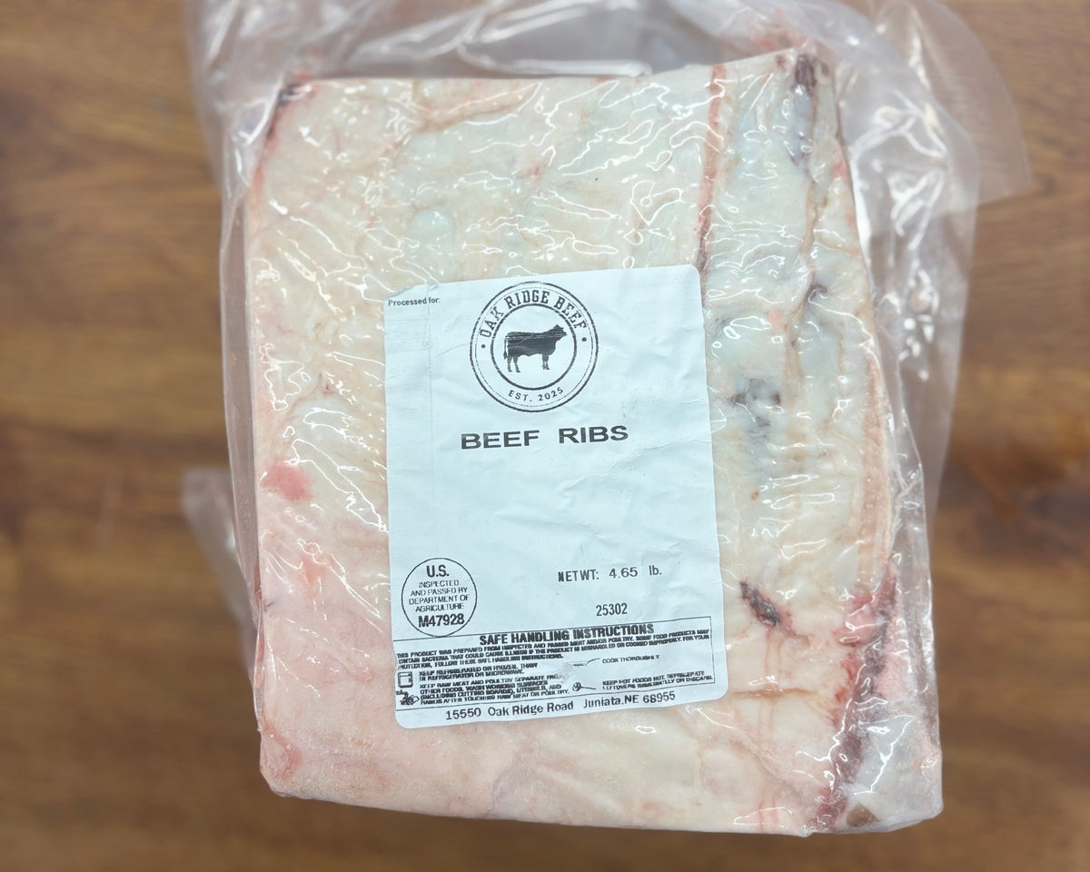 Box Ribs Ridge Face Beef Ribs - Premium Nebraska Beef | Oak Ridge Beef – Oak Ridge Road Beef