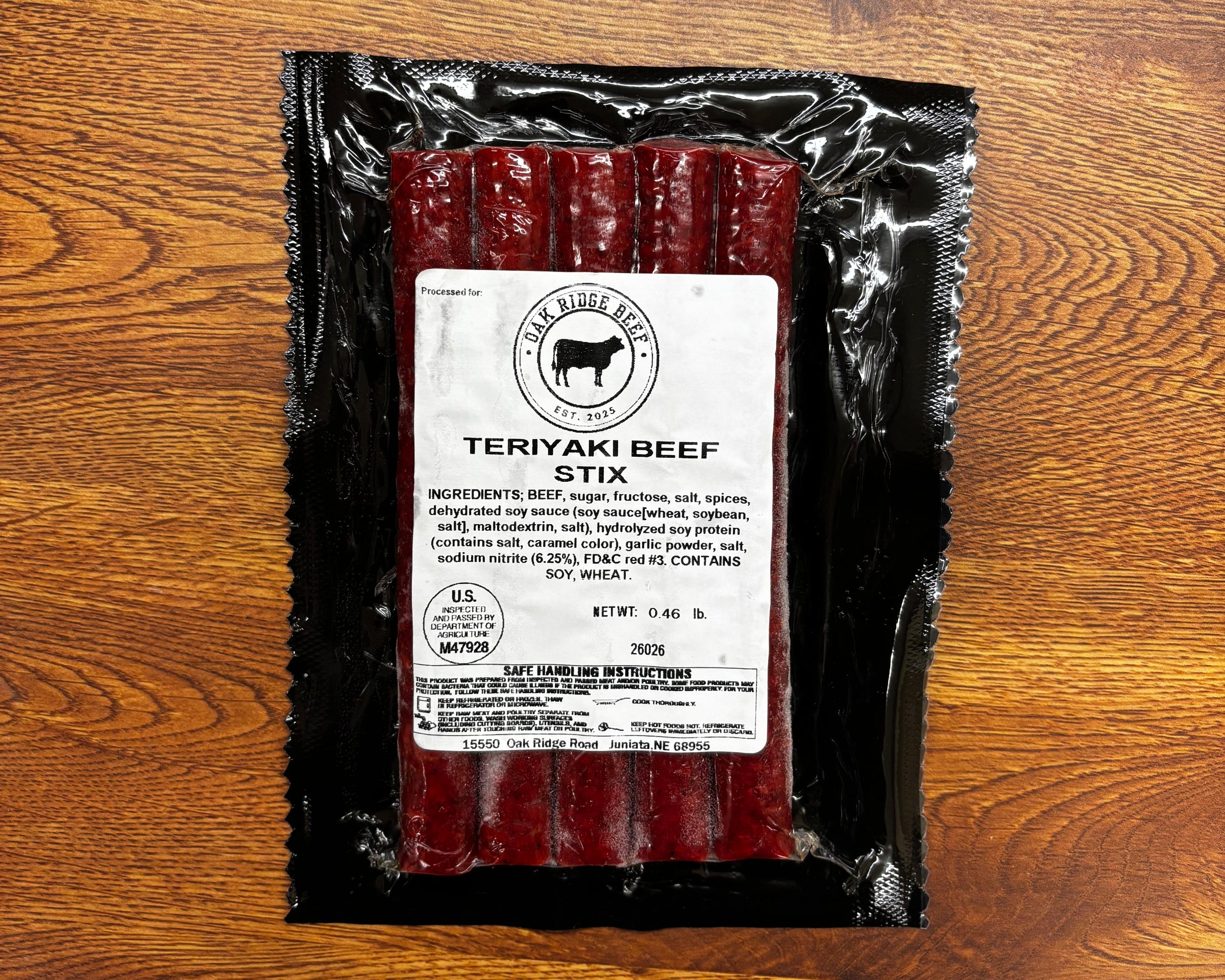 Teriyaki Beef Sticks