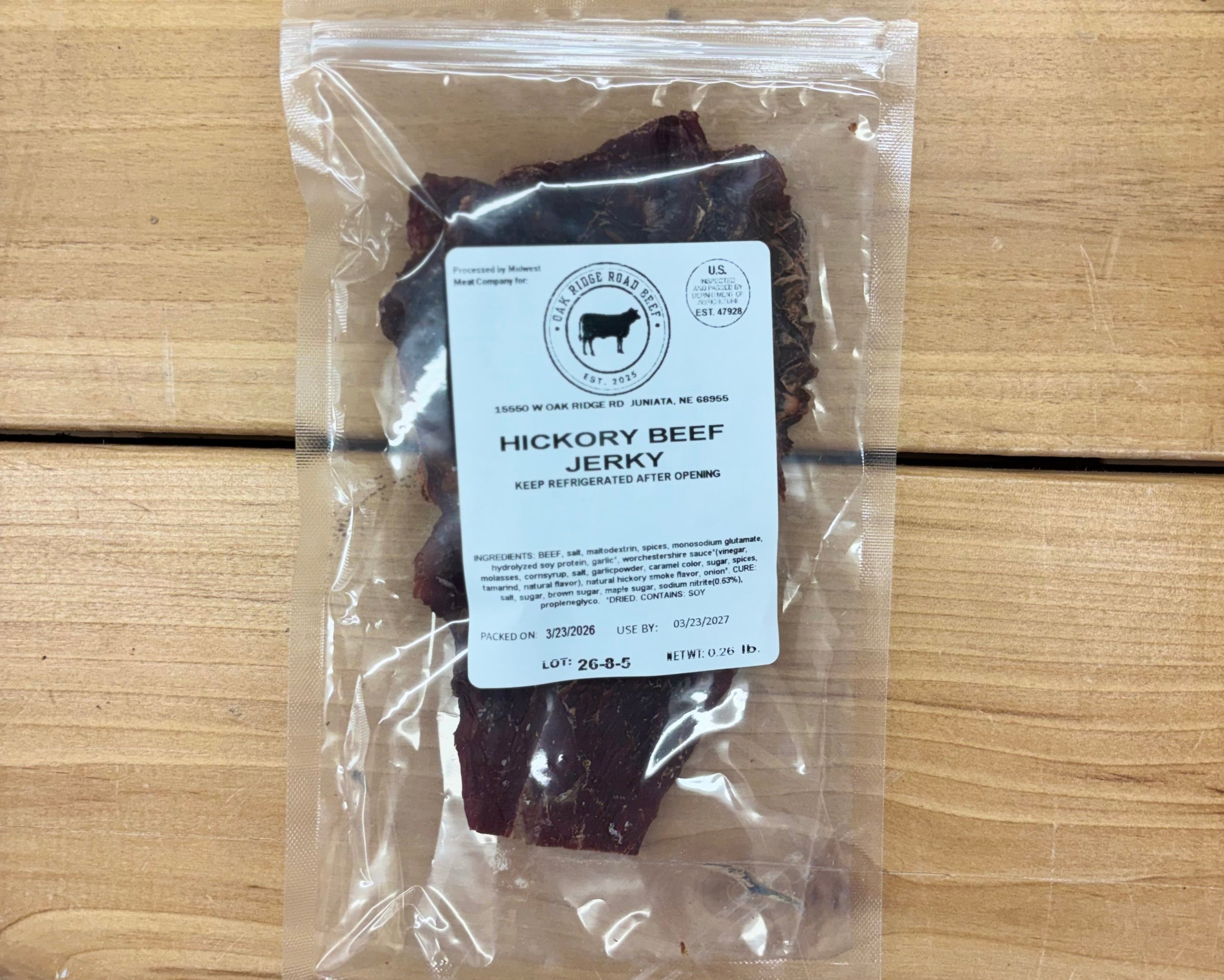 Hickory Beef Jerky